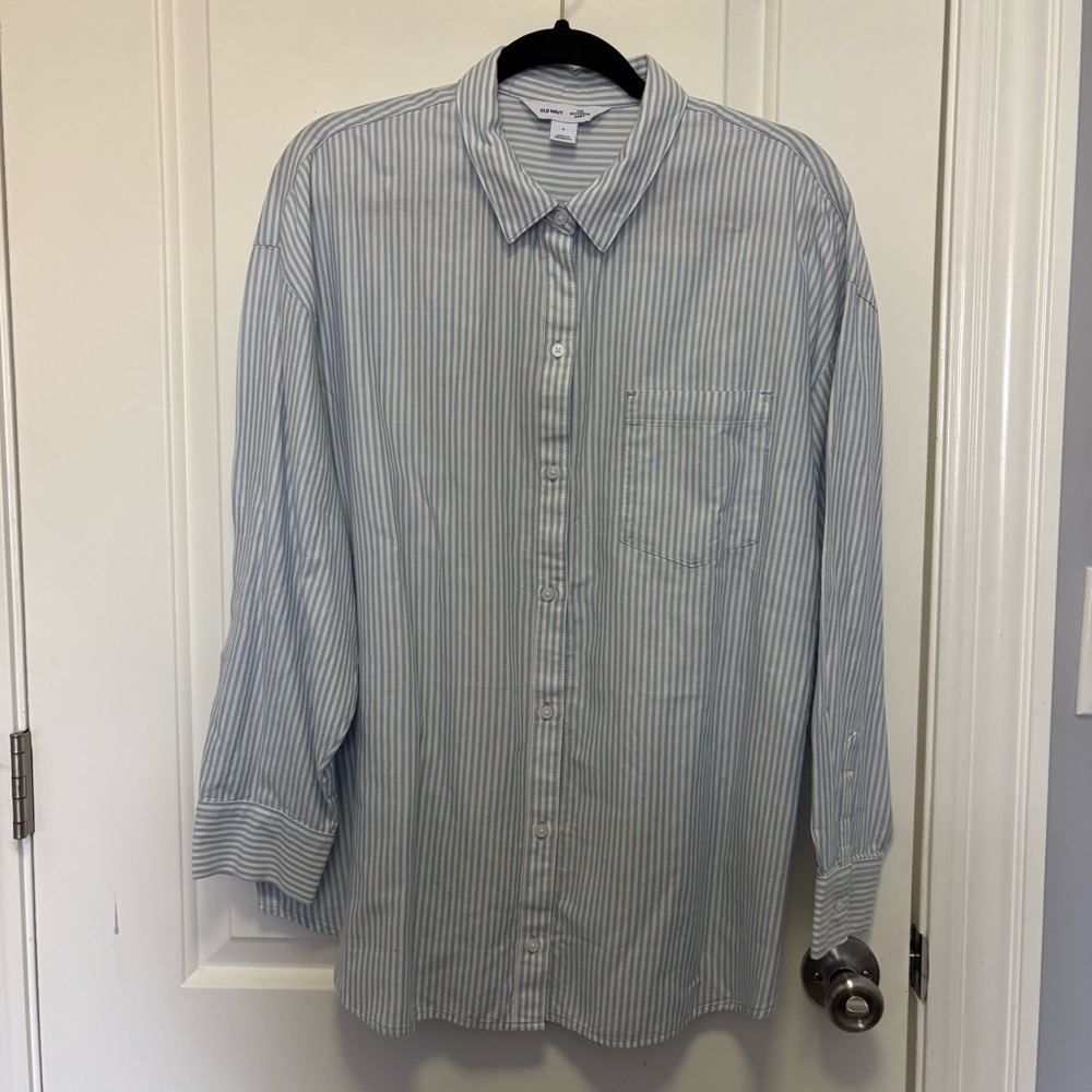 NWT Old Navy Striped Button Down Shirt